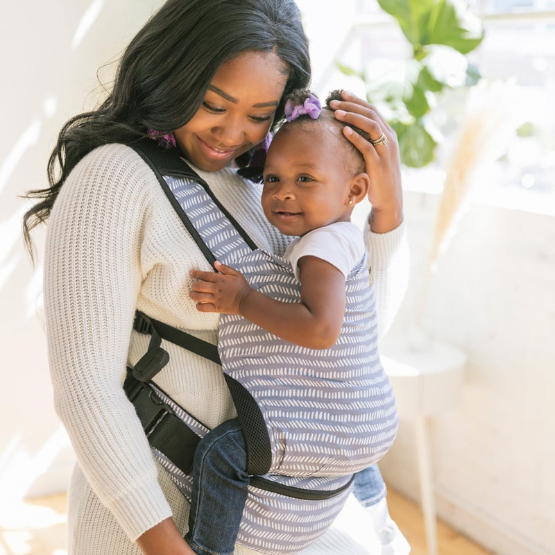 TULA Baby Tula Lite Compact Baby Carrier, Ultra Compact and Lightweight, Travel, Convenient Carry Pouch, Ergonomic and Multiple Posisitions for 12-30 pounds, Beyond - Image 5