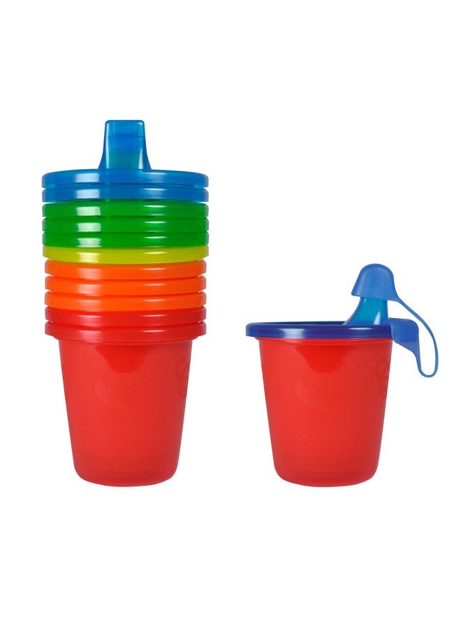 the FIRST years Take & Toss Spillproof 7 Ounce Cups 6 Ea Assorted Colors Colors May Vary 7 Ounce - Image 1