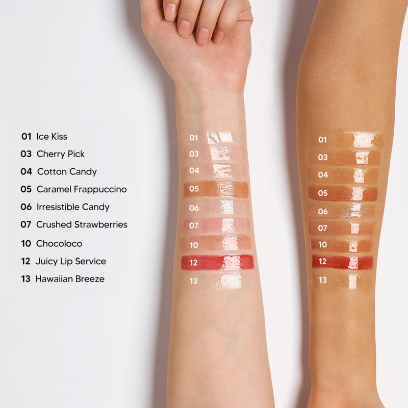 Ruby Kisses Jellicious Mouth Watering Lip Gloss (JLG07&JLG10&JLG13) Long Lasting Shine - Image 3