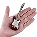 Dselvgvu Wooden Miniature Electric Guitar with Stand and Case Mini Musical Instrument Electric Guitar Replica Collectible Figurines Model Home Decoration Display Ornament Brown 549x176x048 - Image 4