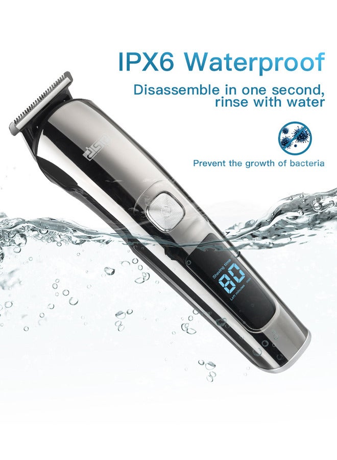 DSP 11 in 1 Hair Beard Trimmer Men, Waterproof Electric Razor for Nose, Body, Face and Mustache, Cordless Hair Clippers Shavers for Men Grooming Kit, Gifts for Mens Husband Father,90350A - Image 2