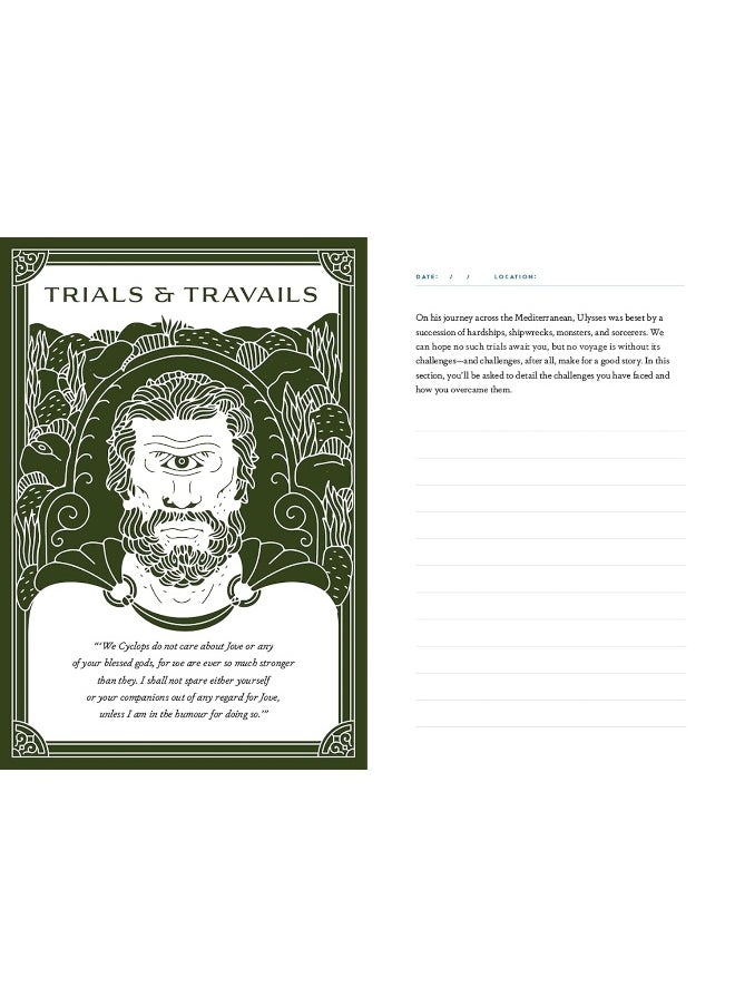 The Odyssey Travel Journal: A Memory Book Inspired by the Classic Tale of Adventure  - Image 4