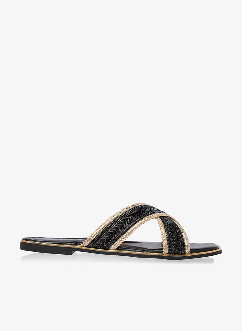 Khizana Flat Sandals - Image 1