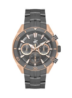 BEVERLY HILLS POLO CLUB Beverly Hills Polo Club Men's Watch, Multi Function Display and Metal Strap - BP3599X.450, Black  - Image 1