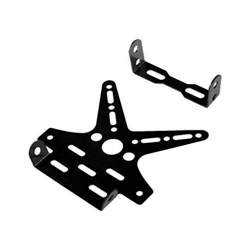 SELVIKE Adjustable Tail Tidy Number Plate Holder/License Plate Holder Bracket for Yamaha R15 V3 (Black) - Image 4