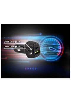 ProOne ProOne PCG19 Dual-Port 36W Fast Car Charger , PD+QC3.0 Smart Charging  - Image 2