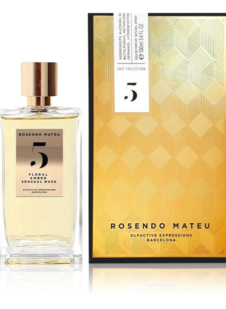 Rosendo Mateo No. 5 Floral Amber Sensual Musk Eau de Parfum 100ml - pzsku/ZF574AD2360165C61A15CZ/45/_/1737481096/4ce82304-bc6b-417d-a4a2-7b77c8990c59