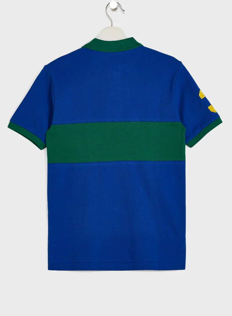 POLO RALPH LAUREN Kids Colour Block Polo