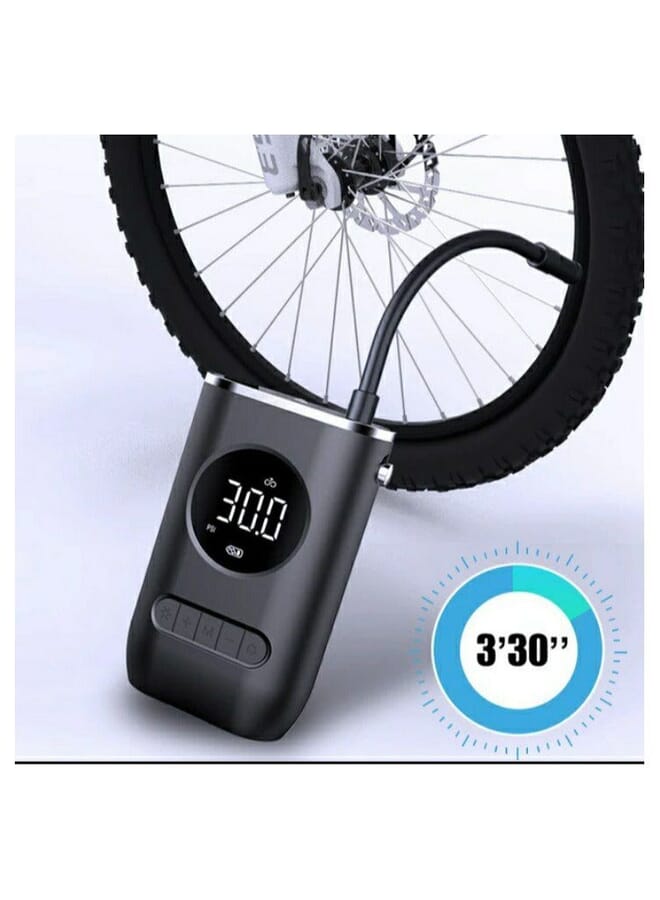 Denx Air Pump For Tire Inflation With A Battery Capacity Of 4000 MAh, Aapable Of Inflating 2.5 Tires - Image 2