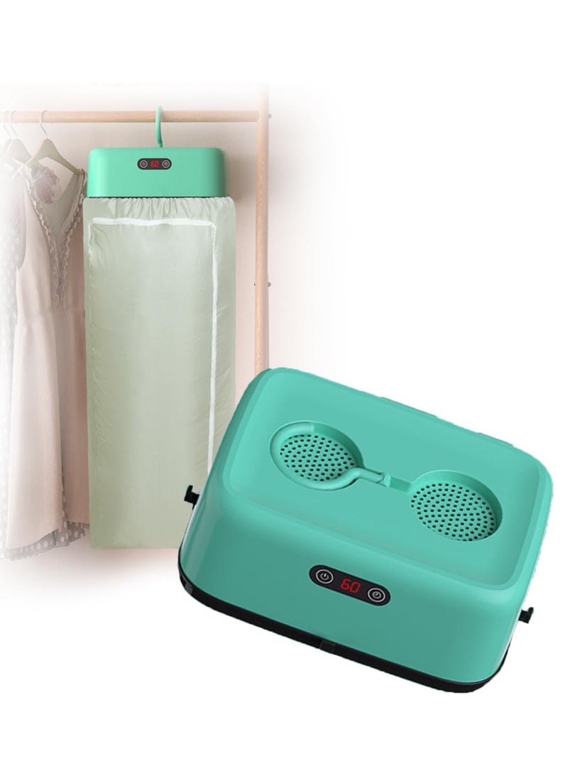 DubaiGallery Portable Dryer, Portable Clothes Dryer - Adjustable Speeds Thermostat Electric Drying Machine - Quick Heat Quiet Compact Dryer for Laundry, Apartments and Travel,  - Image 3