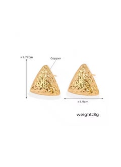 Generic Triangle-shaped hoop, 316 stainless steel, suitable for everyday wear  - Image 4
