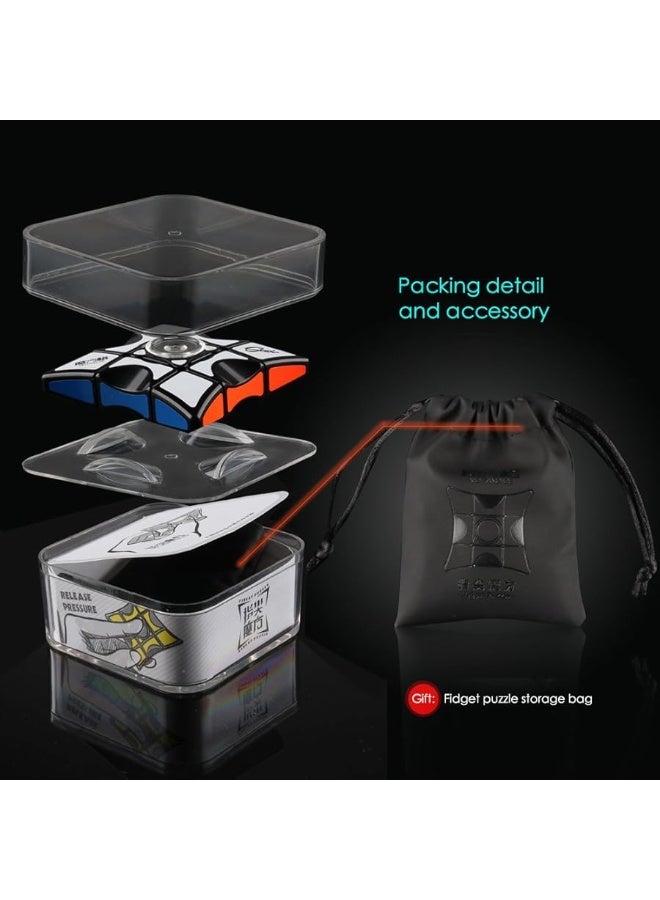 D-FantiX Fidget Spinners Cube, 1x3x3 Floppy Cube Puzzle Fidget Spinner Anti-Anxiety Fidget Toys for Kids Adults - Image 1