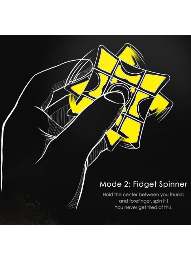 D-FantiX Fidget Spinners Cube, 1x3x3 Floppy Cube Puzzle Fidget Spinner Anti-Anxiety Fidget Toys for Kids Adults - Image 4