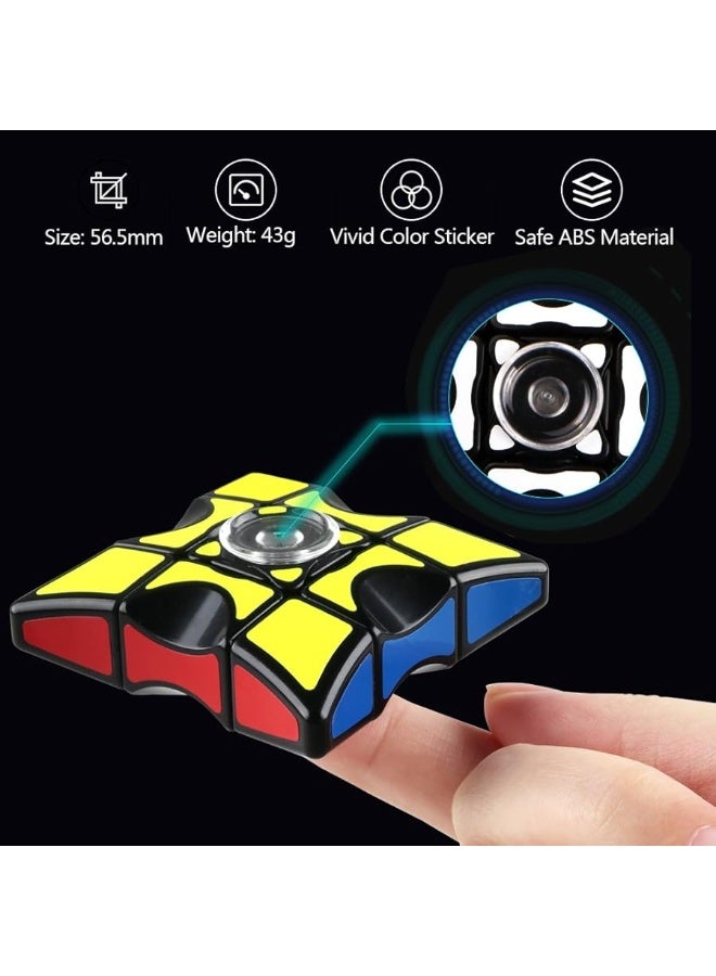 D-FantiX Fidget Spinners Cube, 1x3x3 Floppy Cube Puzzle Fidget Spinner Anti-Anxiety Fidget Toys for Kids Adults - Image 2