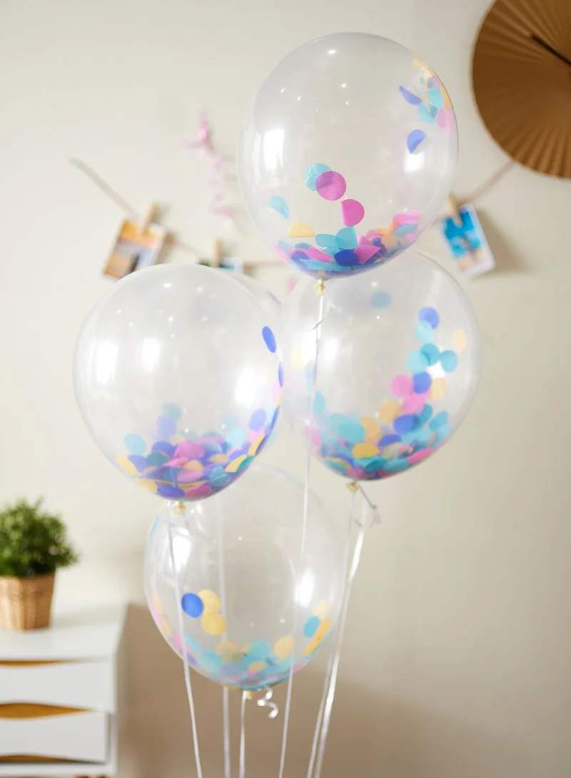 Hema Set Of 6 Confetti Balloons