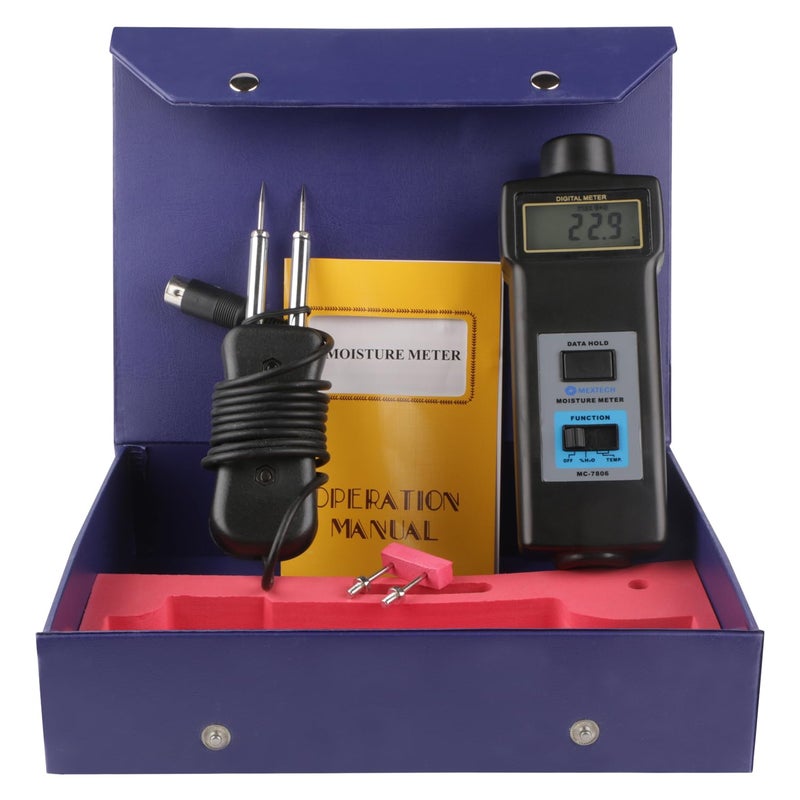 MEXTECH DIGITAL WOOD MOISTURE METER MC7806 - Image 5