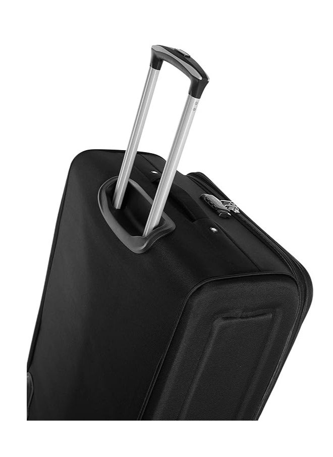 MILAN - Milano Unisex Soft Shell 28" Canvas Luggage | Ultra Lightweight Stretchy EVA with 1 Pair of Wheels - Image 1