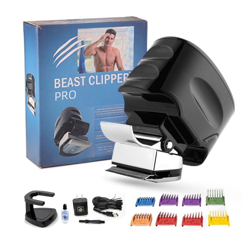 Skull Shaver Beast Clipper Pro: Ultimate Home Haircut & Grooming Kit for Men/Women - DIY Haircut,Hair Clippers, Self Haircut Tool. - Image 1