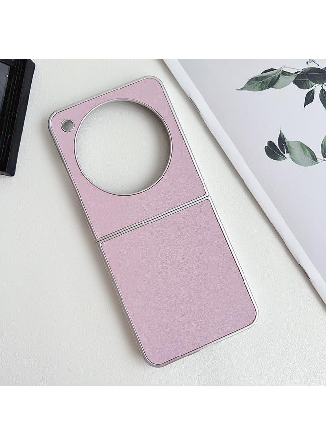 إيروريكس جراب لهاتف ZTE nubia Flip مصنوع من الجلد بلون لؤلؤي متين - Image 2