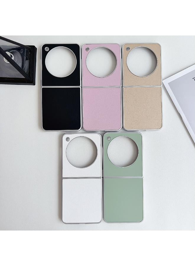 إيروريكس جراب لهاتف ZTE nubia Flip مصنوع من الجلد بلون لؤلؤي متين - Image 4