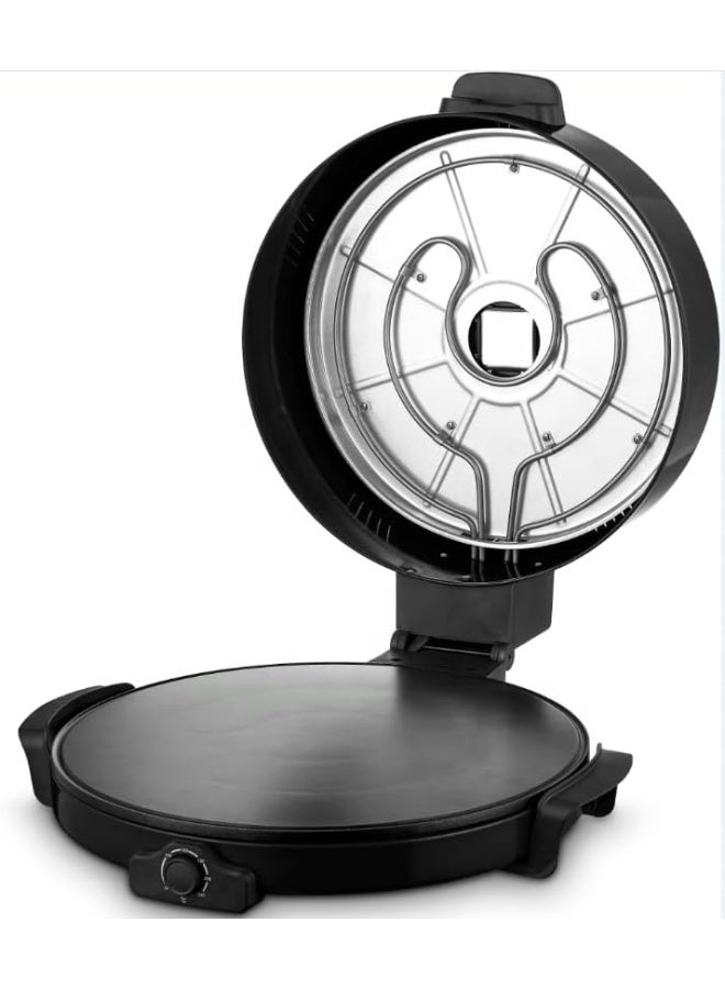 RAF Electric Pizza Maker Machine 1800W Power Output, 30cm Cooking Plate, Uniform Heat Circulation, Easy Operation Controls, Suitable for Pizza, Bread, Omelette & Snacks - Image 2