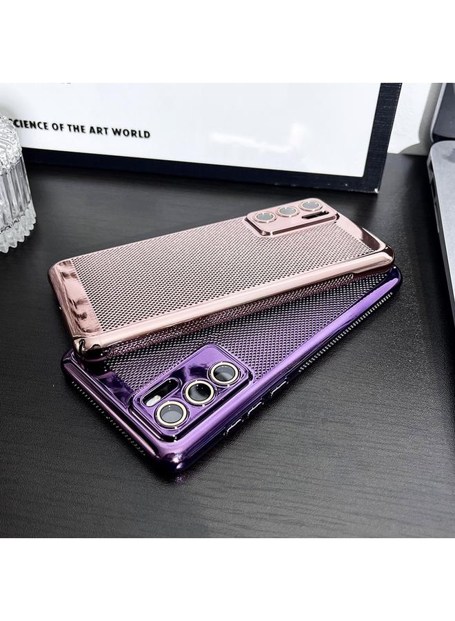 اس-توب جراب لهاتف Huawei P40، جراب هاتف كمبيوتر شخصي مطلي بالكهرباء ومُبدد للحرارة من Ice Sense - Image 4