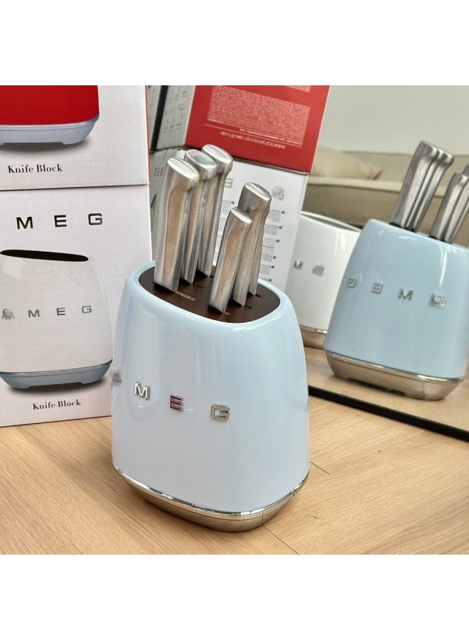 سميج خمسون من الجماليات الرجعية. قاعدة حامل تخزين أدوات المائدة، دعامة فتحة الشفرة (باستثناء السكاكين المصنوعة من الاستانلس) - Image 3