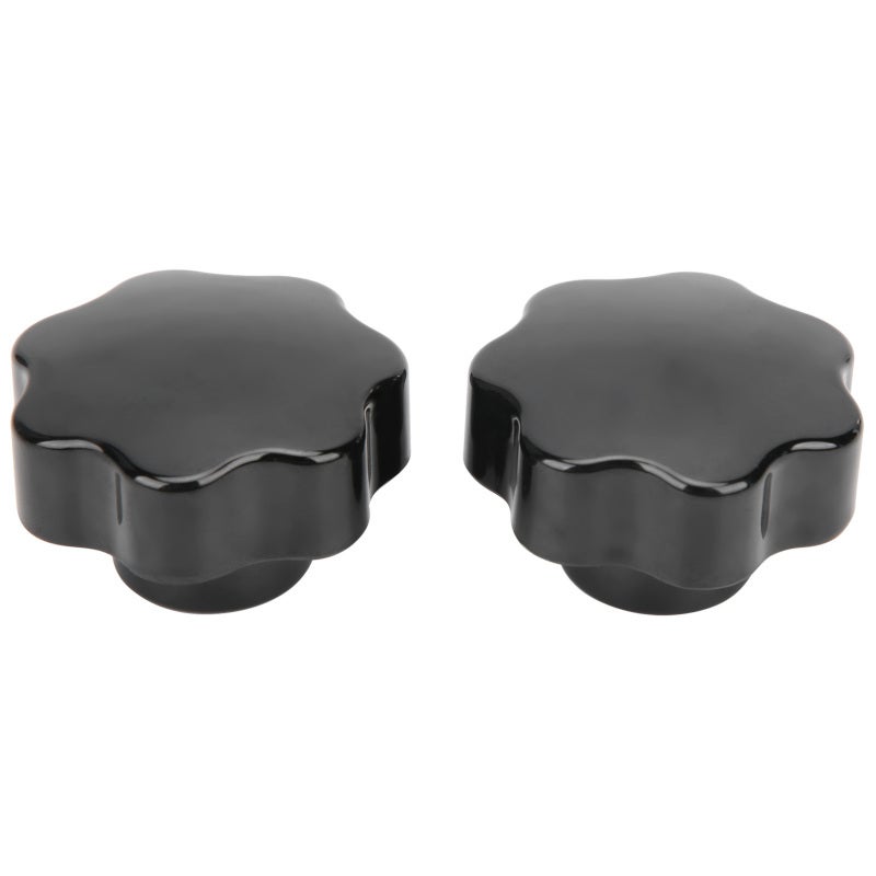 Female Thread Clamping Knob 7 Star Shape Engineering Plastic Handle - Corrosion Resistant Wear Resistant Brass Thread Clamping Knob for Industrial Machine Tool Use - Image 1