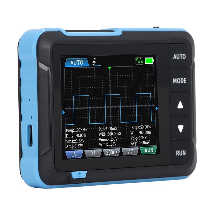 Handheld Digital 2.8 I 5.0MS S High Sampling Rate 1M Bandwidth Portable with 10X Probe is for Offe a AUTO That The Process. Feature Allow Handheld OscilloscopeDigital - Image 4