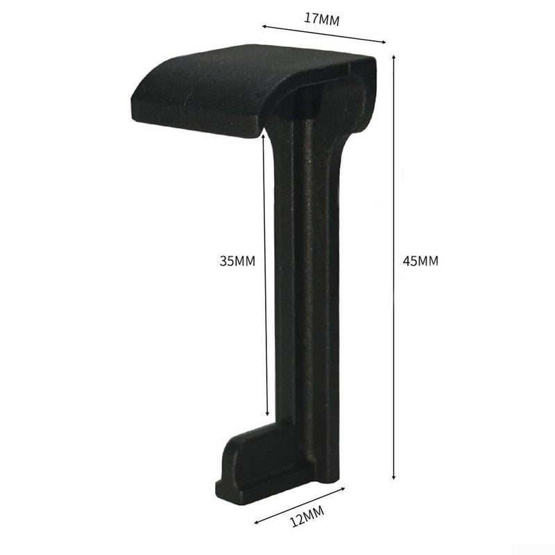 PA66 Solar Panel Drainage Clips 35mm Frame Black 10 or 30 Pack - Image 3