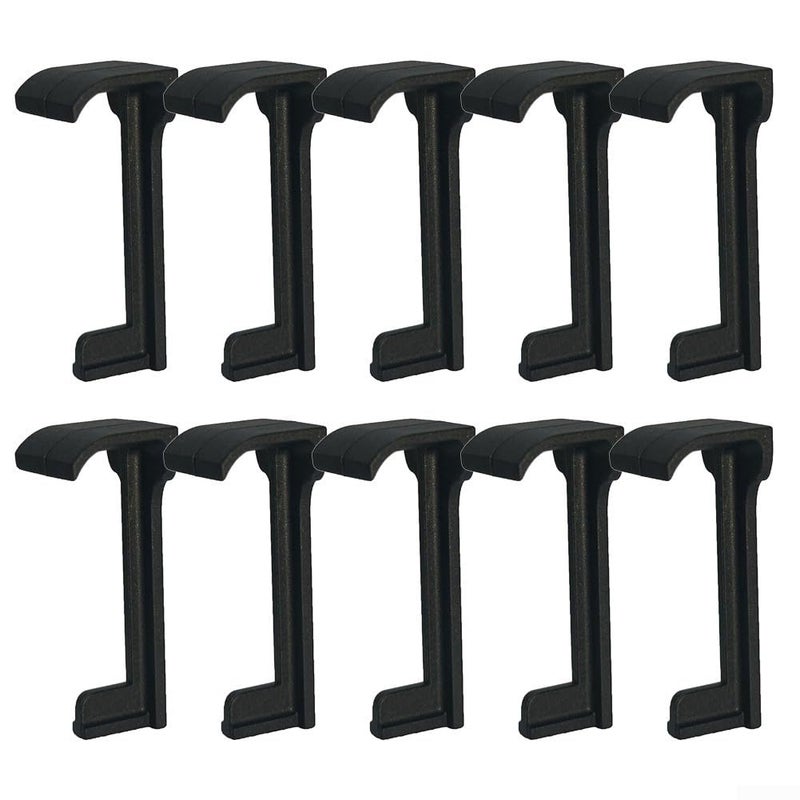 PA66 Solar Panel Drainage Clips 35mm Frame Black 10 or 30 Pack - Image 2