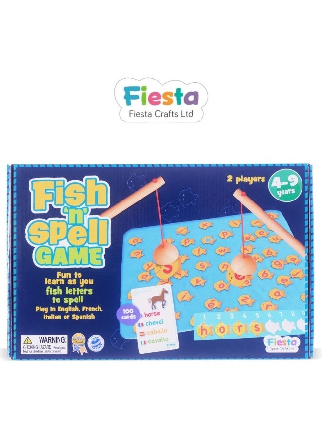Fish N' Spell Race, Multi-Colour, T-2391