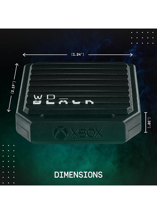 دبليو دي بطاقة توسيع تخزين C50 سعة 1 تيرابايت لأجهزة Xbox Series X|S - استئناف سريع - التوصيل والتشغيل - WDBMPH0010BNC-WCSN - Image 2
