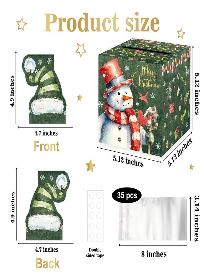 ALodr Christmas Party Gifts, Money Box for Cash Gift, Merry Christmas Money Gift Box with Pull Out Card and Cash Holder, Xsmas Surprise Box Pull for Kids Adults - Image 2