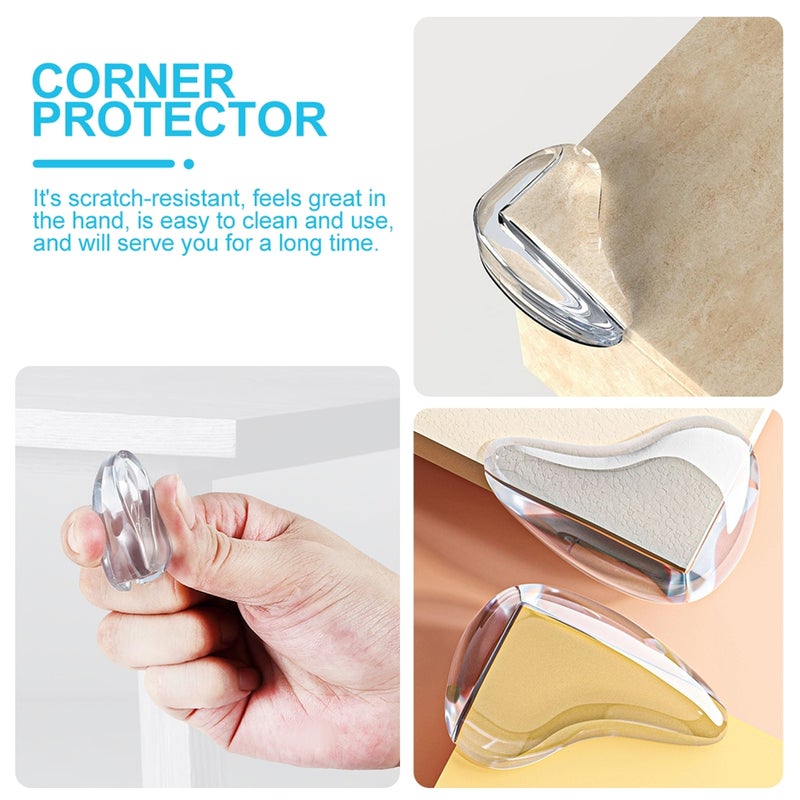 20pcs Furniture Protective Guard Professional Children Safety Bumper Corner - Image 5