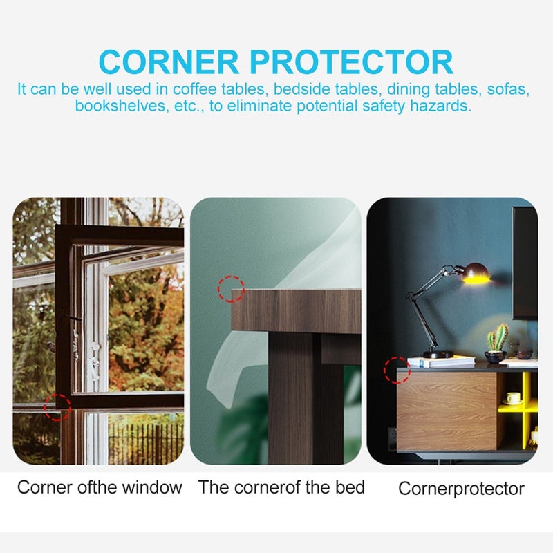 20pcs Furniture Protective Guard Professional Children Safety Bumper Corner - Image 3