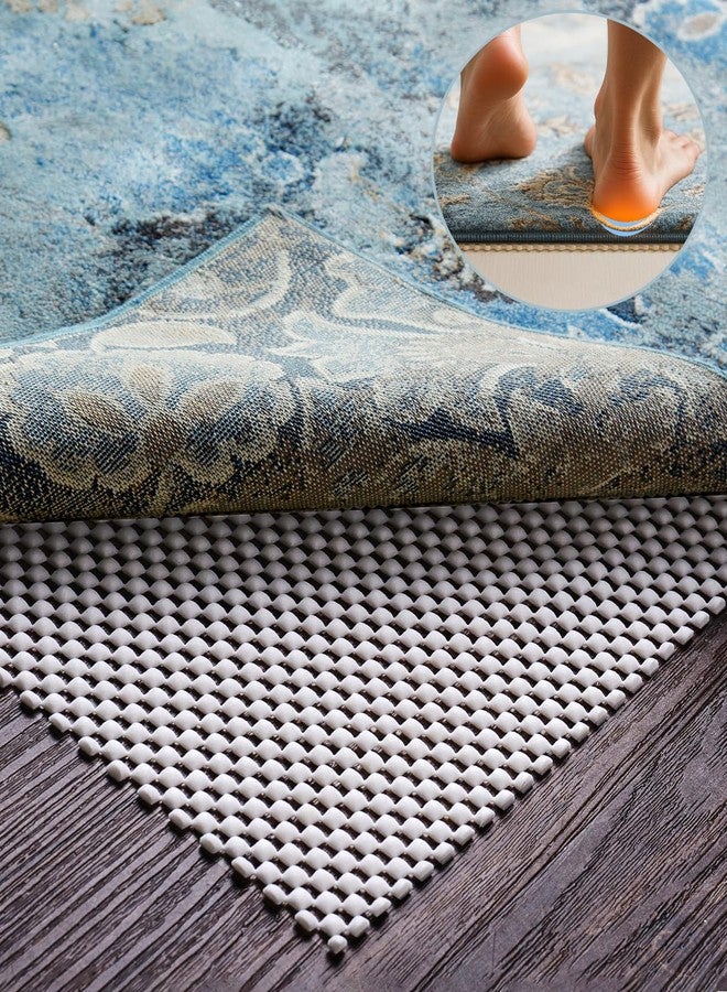 Veken Runner Rug Pad Gripper for Hardwood Floors, Non Slip 2.5x9 Ft Rug Pads for Area Rugs, Thick Rug Grippers for Tile Floors, Under Carpet Anti Skid Mat, Keep Your Rugs Safe and in Place - Image 1