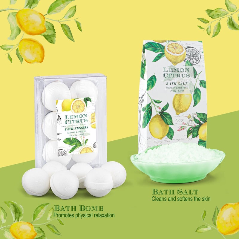 ArioseMonde Lemon Citrus Bath & Shower Set - Image 5
