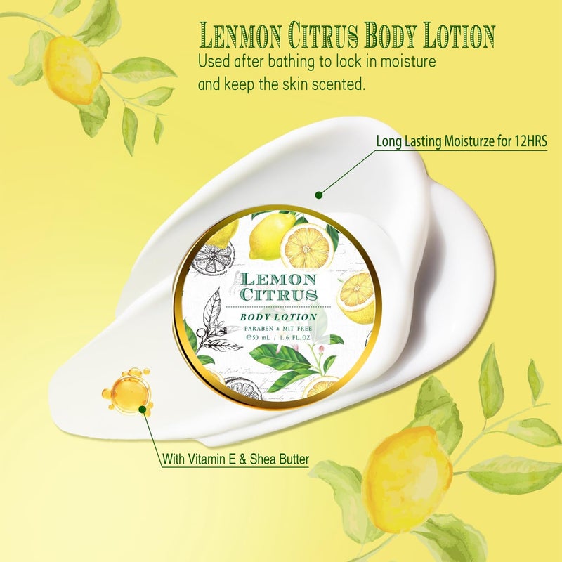 ArioseMonde Lemon Citrus Bath & Shower Set - Image 4
