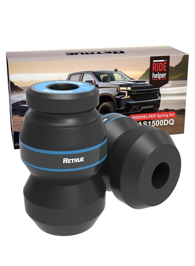 RETRUE Rear Suspension Enhancement System Kit Compatible with 2009-2021 Ram 1500 2WD/4WD Car, Up to 8,600 lbs of Load Leveling Capacity, OEM Replace Number DR1500DQ - Image 1