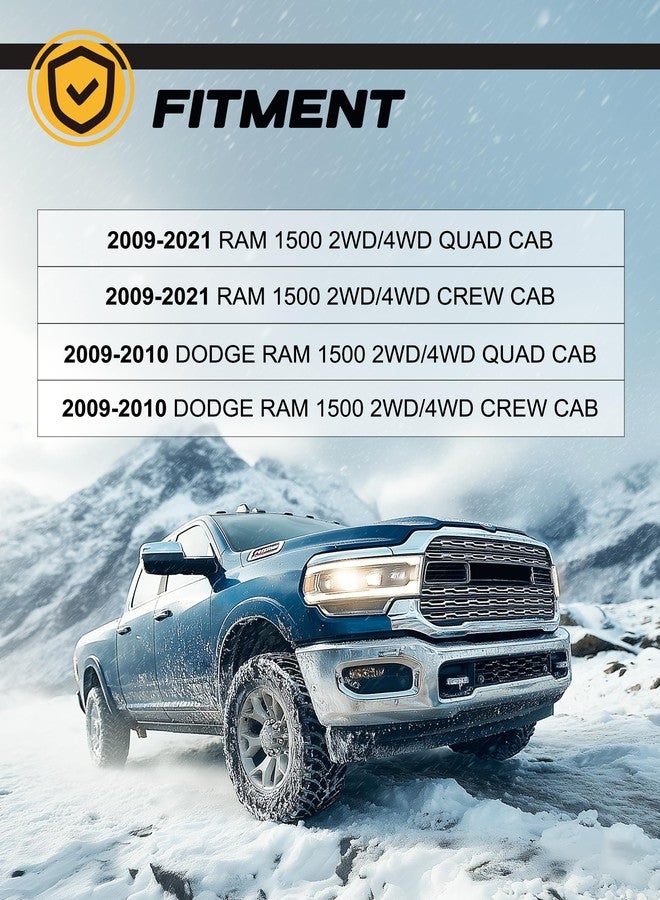 RETRUE Rear Suspension Enhancement System Kit Compatible with 2009-2021 Ram 1500 2WD/4WD Car, Up to 8,600 lbs of Load Leveling Capacity, OEM Replace Number DR1500DQ - Image 3