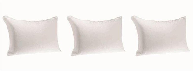 Booming Pillow BOOMING PILLOW Polyester Fibre Relief Sleeping Pillow Pack of 3White 38x63  - Image 1