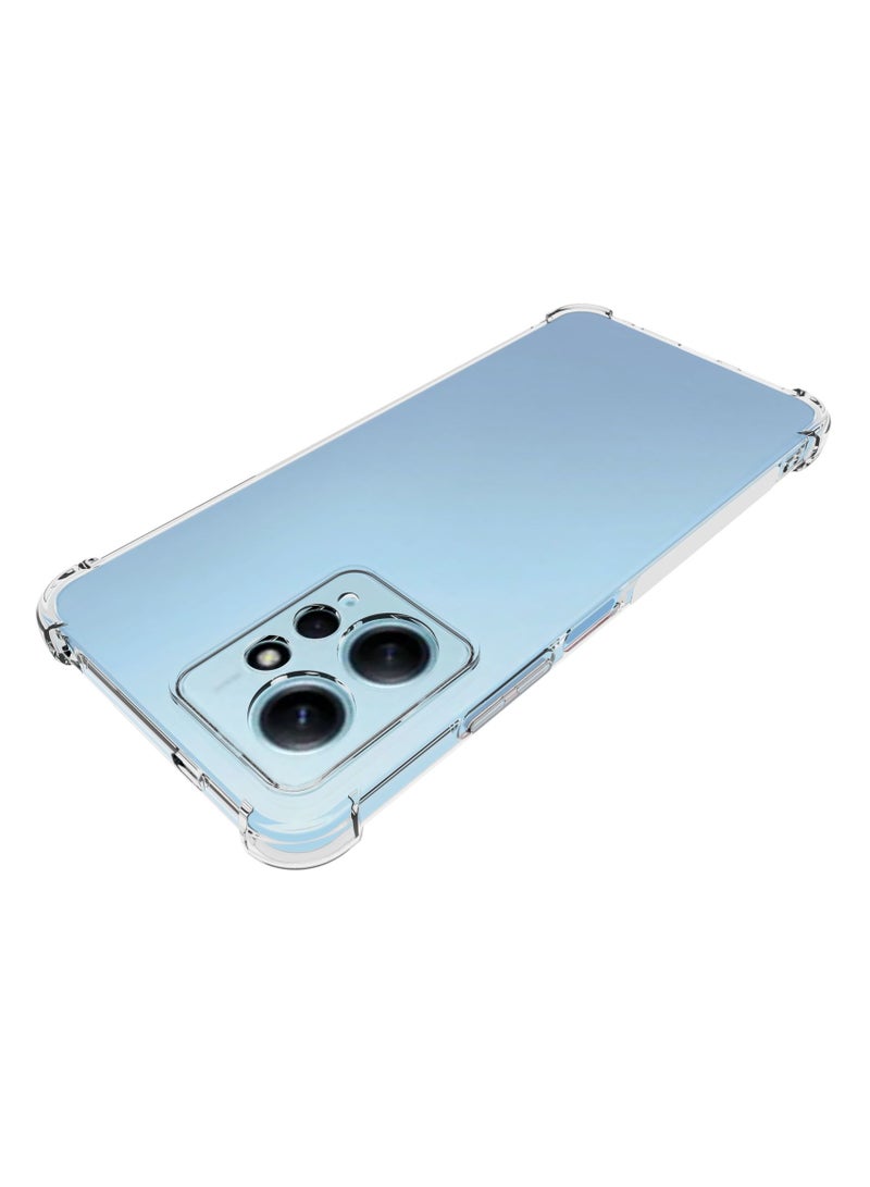 URBBKING غطاء حماية واقٍ لهاتف Xiaomi Redmi Note 12 4G شفاف - Image 4