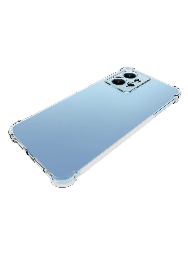 URBBKING غطاء حماية واقٍ لهاتف Xiaomi Redmi Note 12 4G شفاف - Image 5