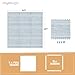 Play Platoon NonToxic Large Kids Play Mats for Floor 9 Tile 72 x 72 inch ExtraThick Foam Tiles 24 x 24 inch Puzzle Mat Pieces Neutral Playmat Rug for Toddler Childrens Playroom Acadia Print - Image 4
