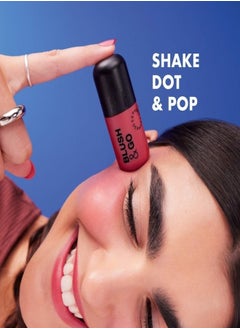 SEPHORA SEPHORA COLLECTION Blush & Go Longwear Matte Liquid Blush – 2-in-1 Lip & Cheek Color – 06 On Fire - Spiced Pink Matte – 7ml  - Image 5