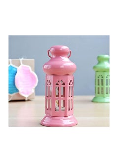 Ramadan Lantern with Multicolored Candle Light