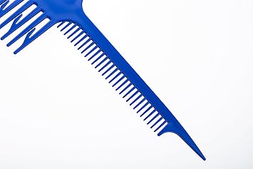 Filfeel Hair Dyeing Comb for Woman Hair Highlight Sectioning Comb Hair Tint Coloring Dye Styling ToolsBlack - Image 2