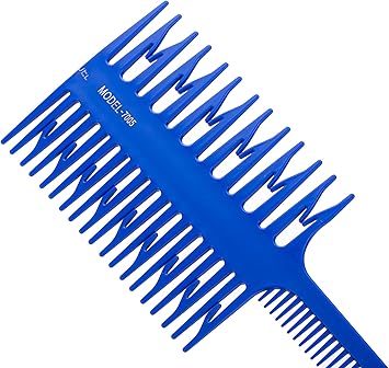 Filfeel Hair Dyeing Comb for Woman Hair Highlight Sectioning Comb Hair Tint Coloring Dye Styling ToolsBlack - Image 4