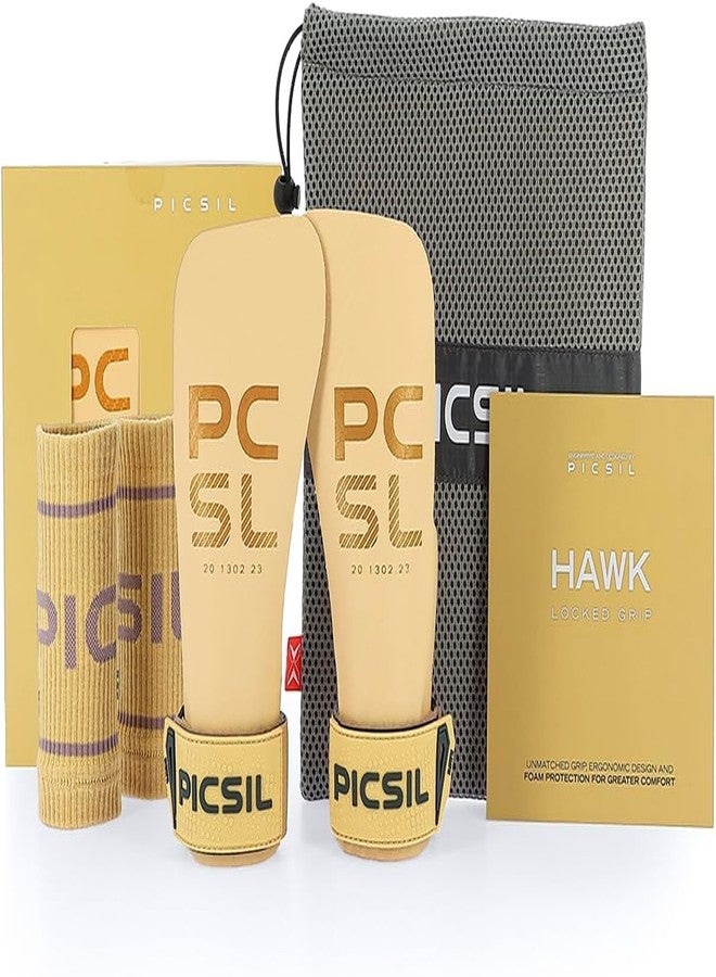 مقابض PicSil Hawk بدون طباشير، مقابض بدون ثقوب، مقابض يد متعددة الاستخدامات لرياضيي التدريب المتقاطع، الجمباز، صالة الألعاب الرياضية، الملاكمة، رفع الأثقال، حماية وراحة أكبر، للجنسين (G+ Rise) - Image 1
